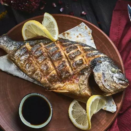 Морепродукты и рыба для гриля
